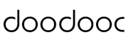doodooc black logo for blog of music visualization