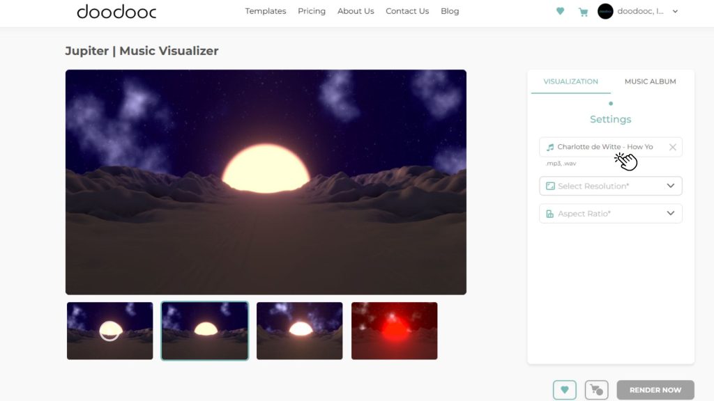 doodooc Jupiter visualizer